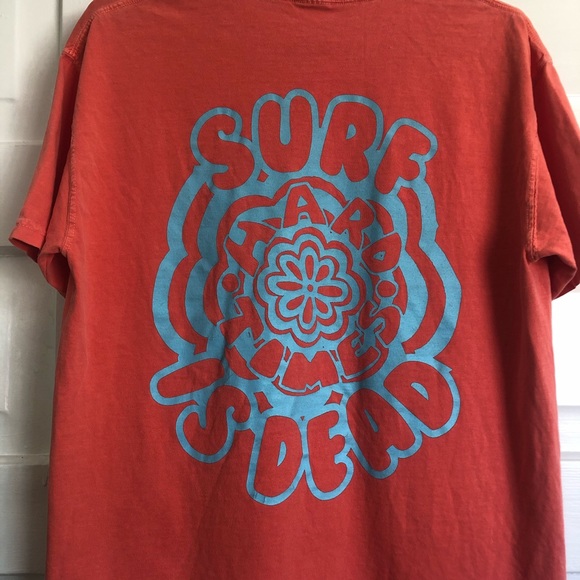 Surf is Dead Hard Times Graphic Tee - Picture 14 of 16